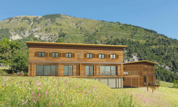 Construction de 4 logements passifs labellisés "PassivHaus" à Auzet